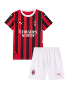 Camiseta y Pantalones para niños AC Milan Home 24/25