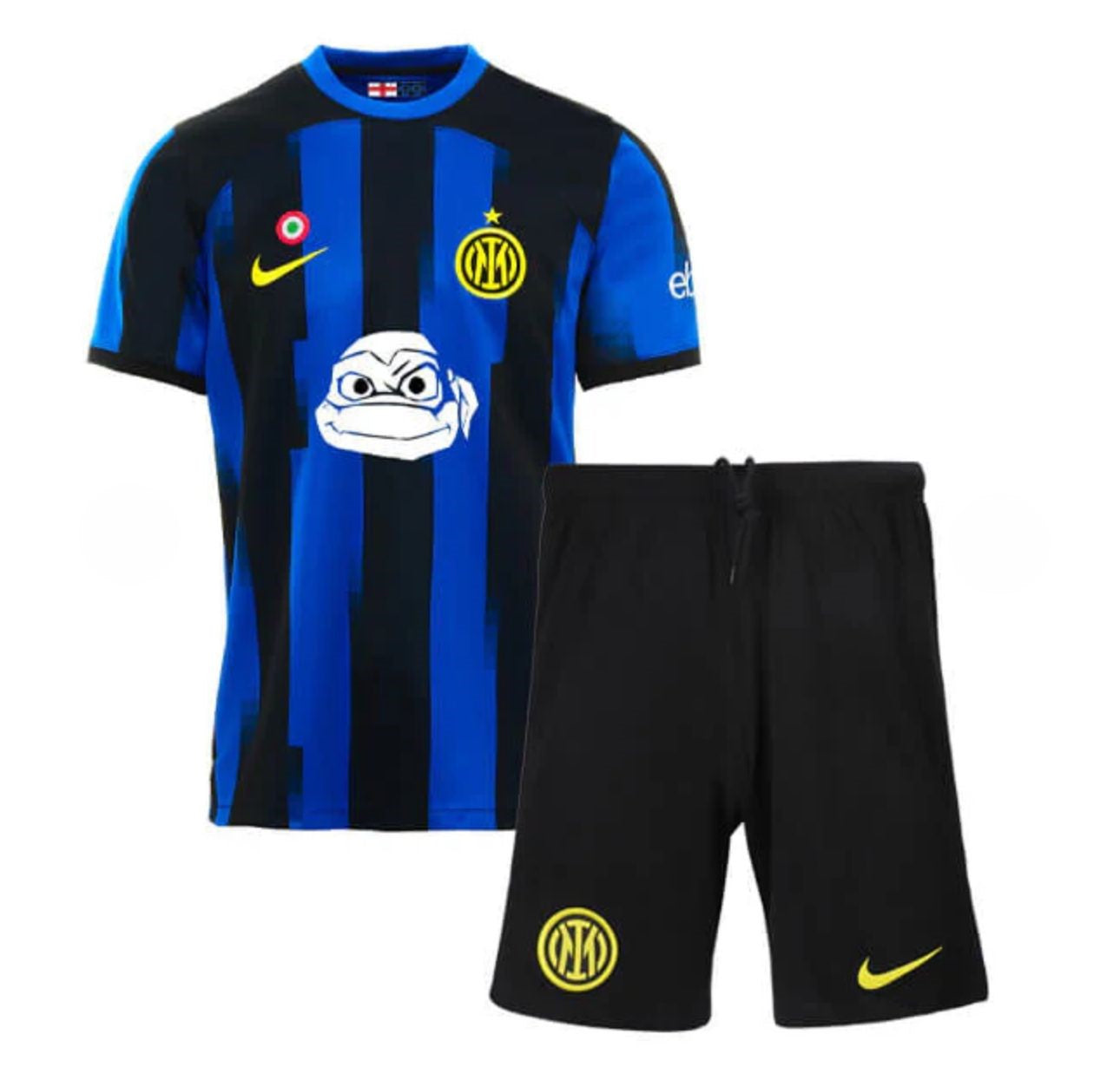 Camiseta y Pantalones para niños Inter 23/24 - Tortuga Ninja