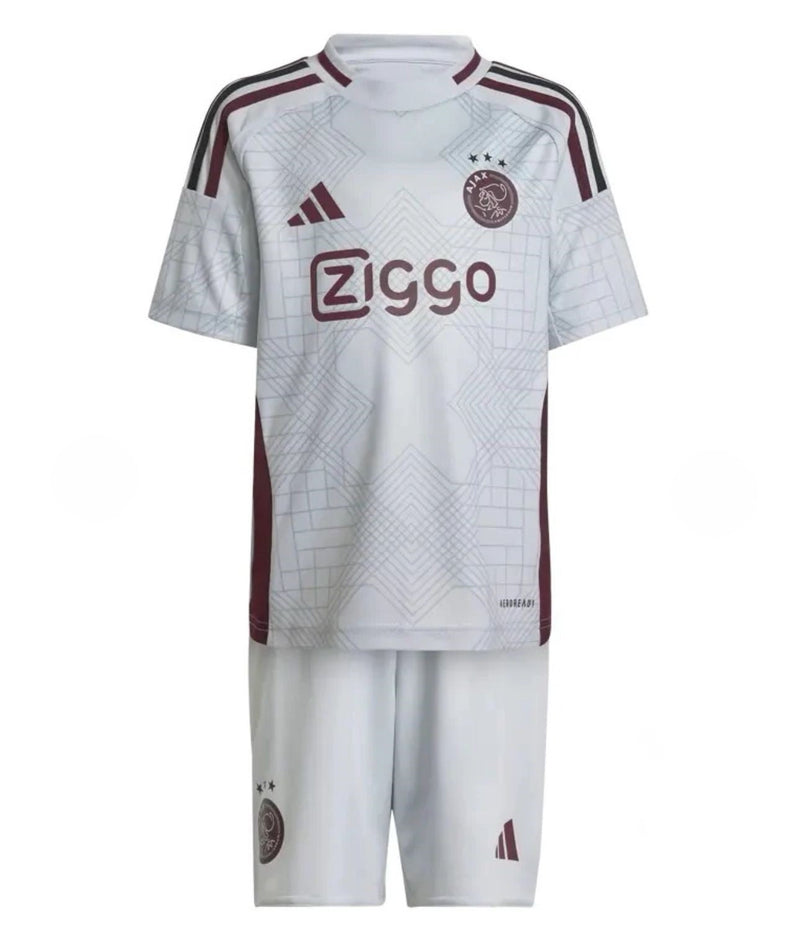 Camiseta y Pantalones para niños Ajax Third 24/25