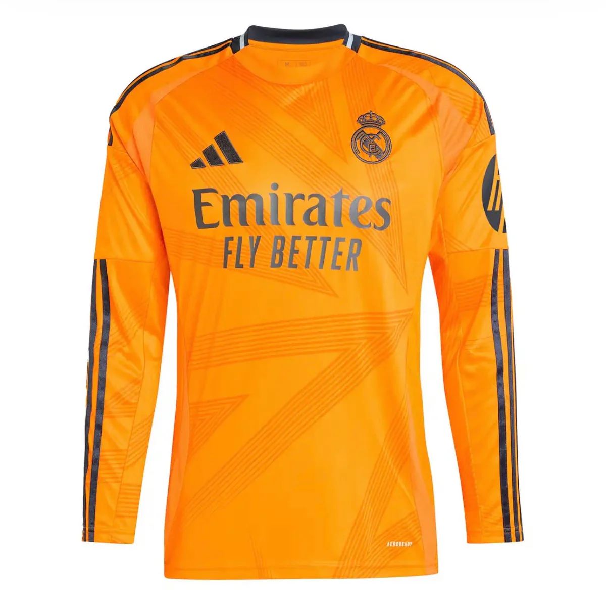 Camiseta Manga Larga Real Madrid Away 2024/25