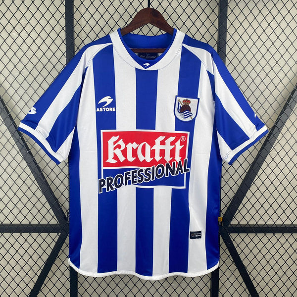 Camiseta Retro Real Sociedad Home 2002/2003