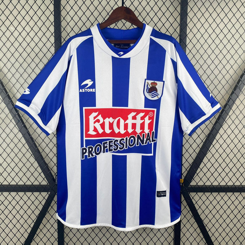 Camiseta Retro Real Sociedad Home 2002/2003