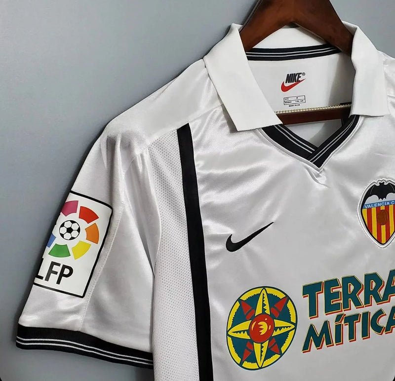 Camiseta Retro Valencia 2001 - Con Patch