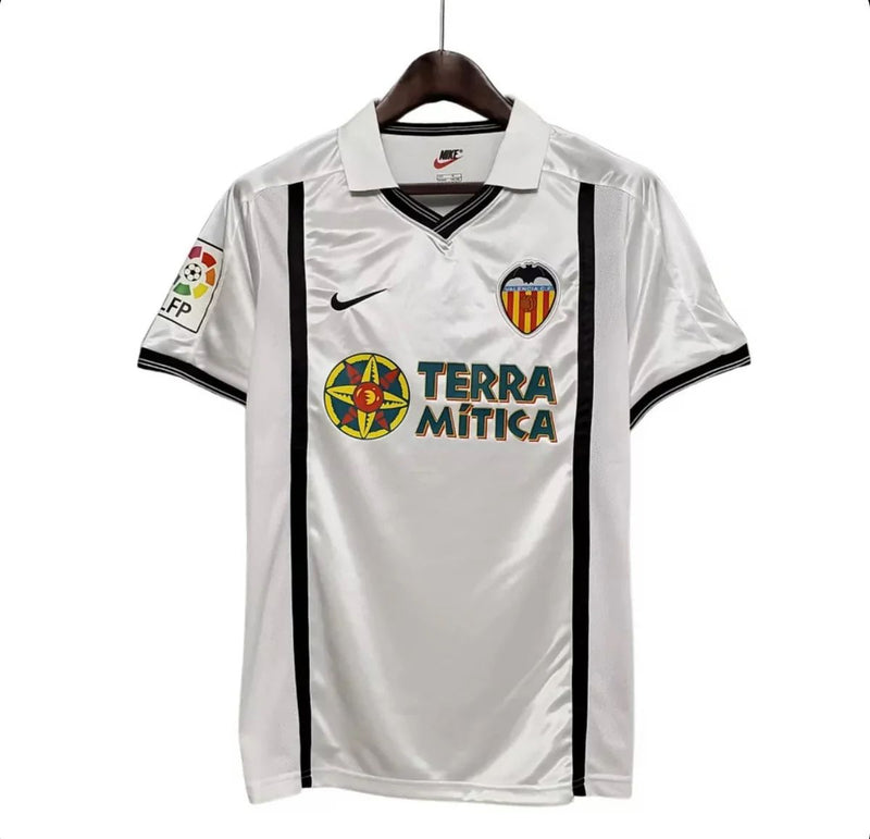 Camiseta Retro Valencia 2001 - Con Patch