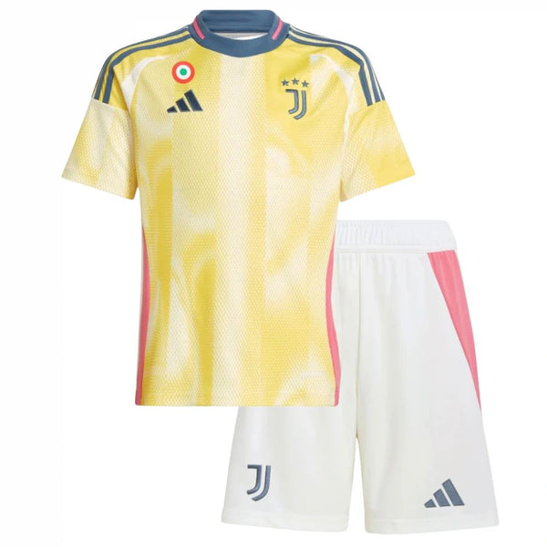 Camiseta y Pantalones para niños Juventus Away 24/25