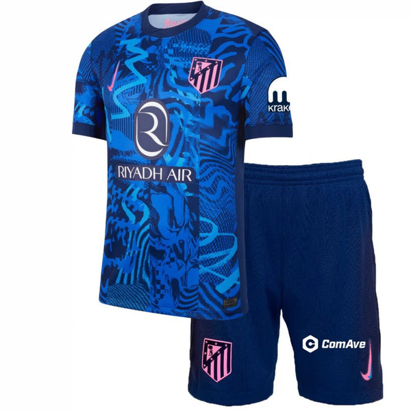 Camiseta y Pantalones para niños Atletico de Madrid Third 24/25