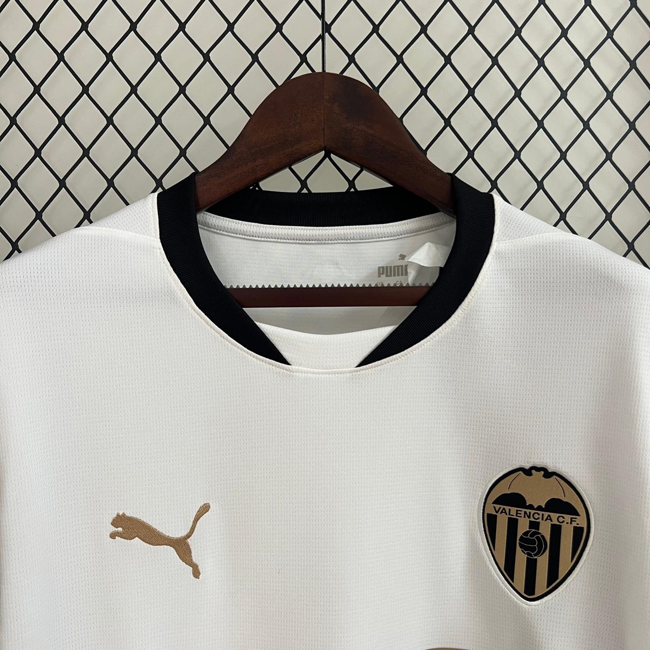 Camiseta Valencia CF Home 24/25 - Con Patch La Liga