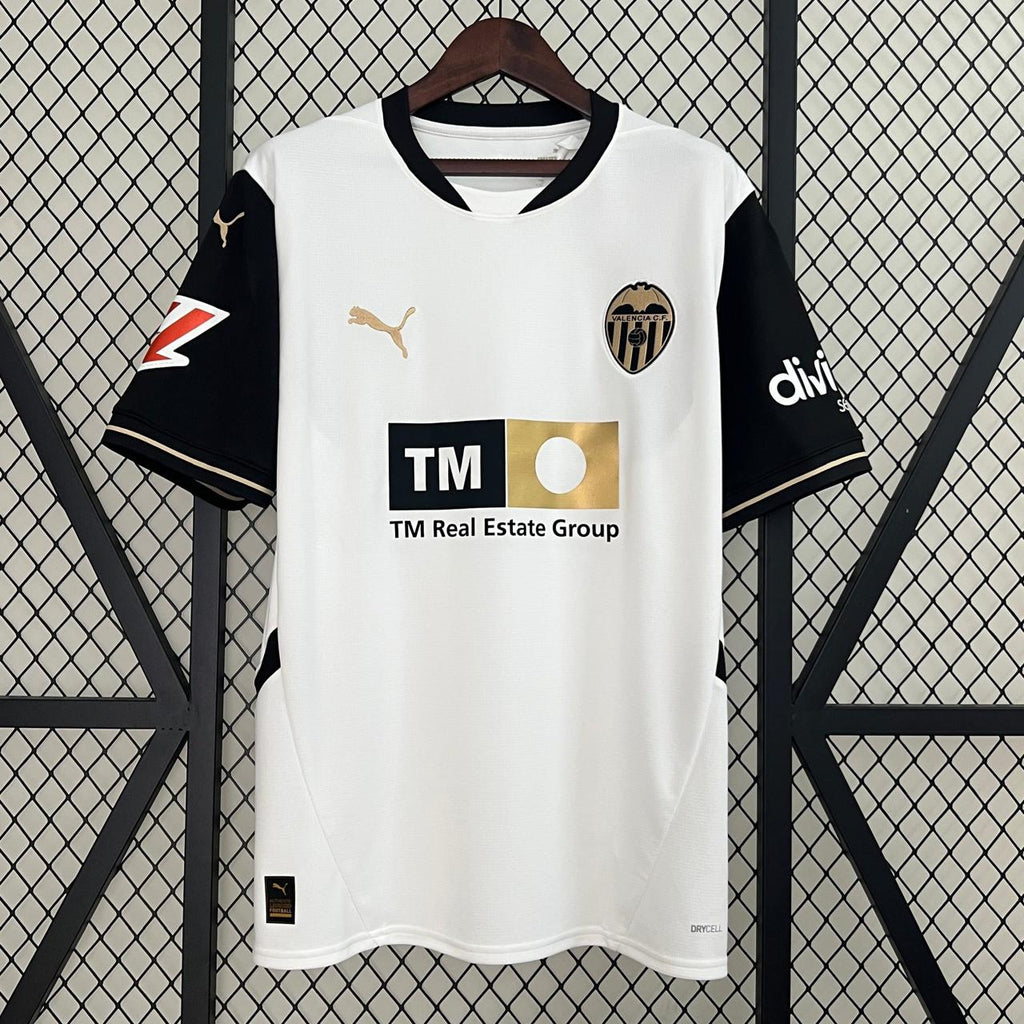Camiseta Valencia CF Home 24/25 - Con Patch La Liga