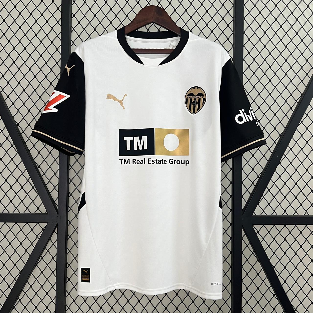 Camiseta Valencia CF Home 24/25 - Con Patch La Liga