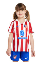 Camiseta y Pantalones para niños Atletico de Madrid Home 25/26 - Con Medias