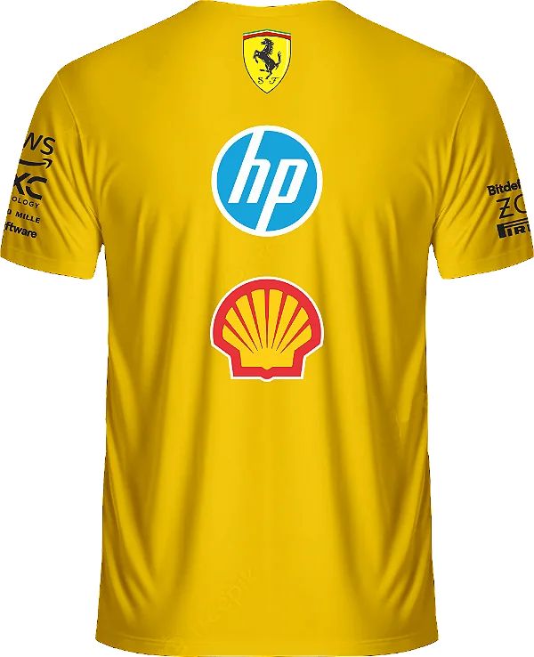 Camiseta F1 Ferrari Team 2025