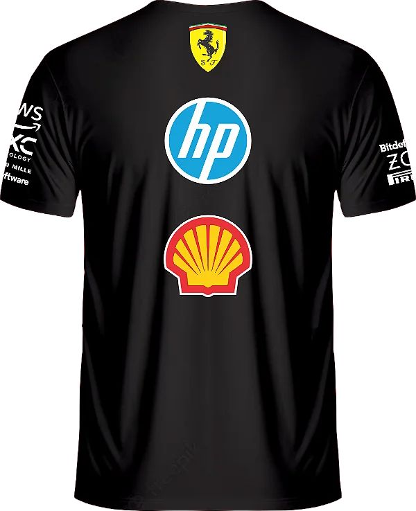 Camiseta F1 Ferrari Team 2025