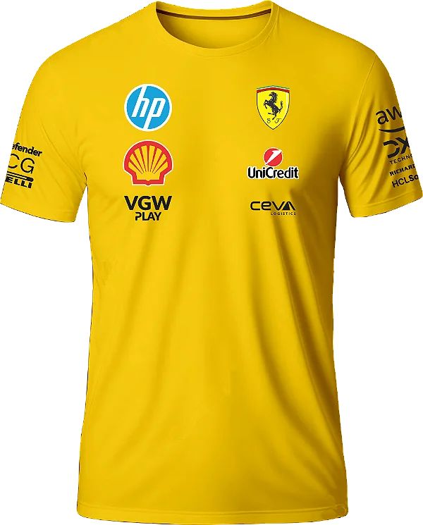 Camiseta F1 Ferrari Team 2025