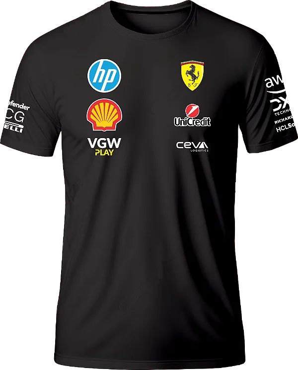 Camiseta F1 Ferrari Team 2025