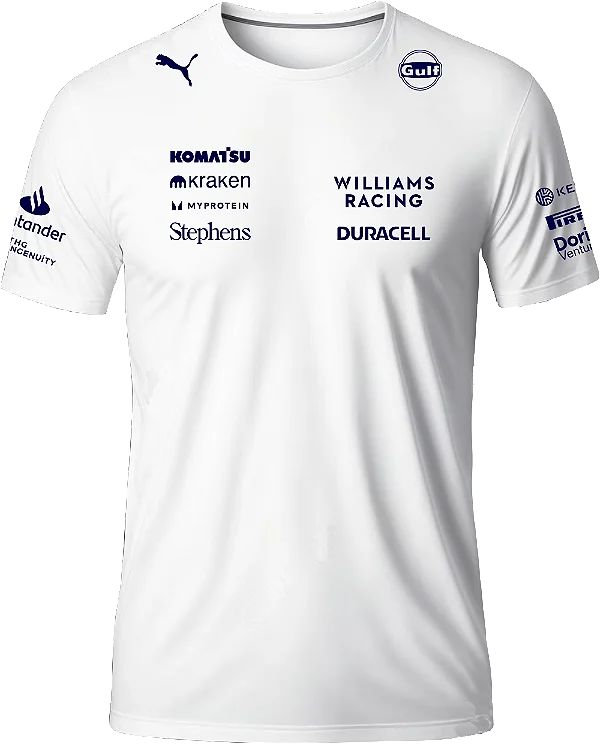 Camiseta F1 Williams Team 2025