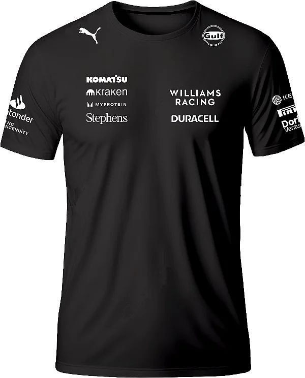 Camiseta F1 Williams Team 2025
