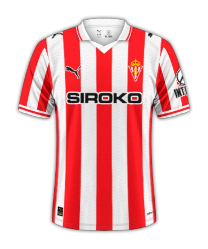 Camiseta Sporting Gijón Home 24/25