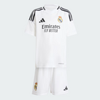 Camiseta y Pantalones para niños Real Madrid Home 2024/25