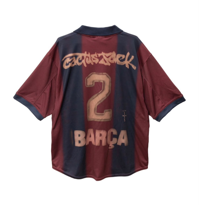 Camiseta FC Barcelona Retro x Travis Scott