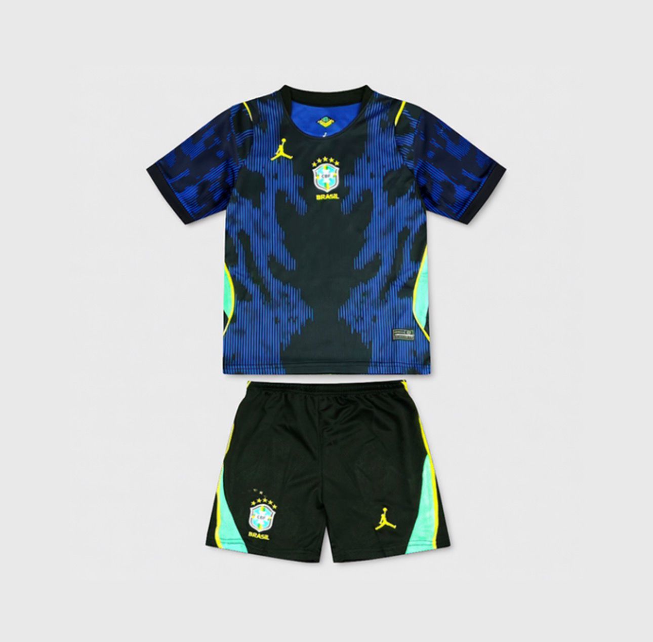 Camiseta y Pantalones para niños Brasil Away 26/27