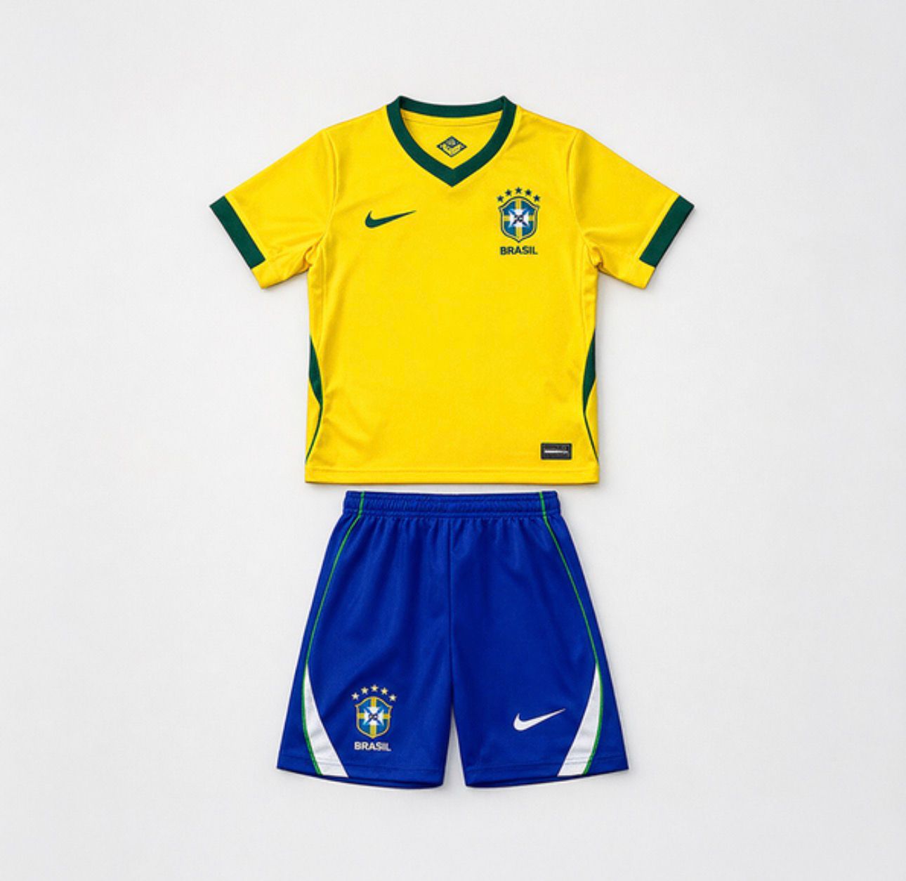 Camiseta y Pantalones para niños Brasil Home 26/27