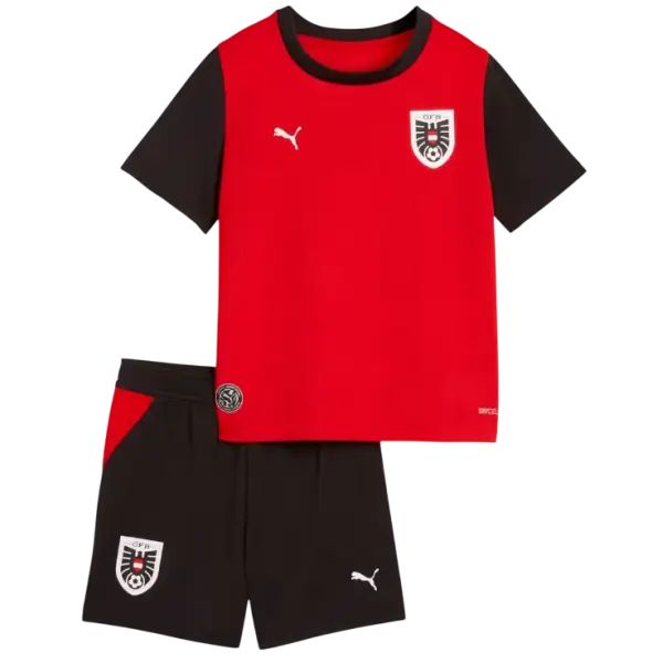 Camiseta y Pantalones para niños Austria Home 26/27