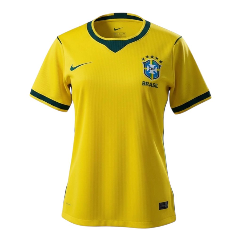 Camiseta Brasil Home 2026/27 - Mujer