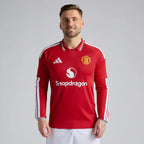 Camiseta Manchester United Home 26/27 - Manga larga