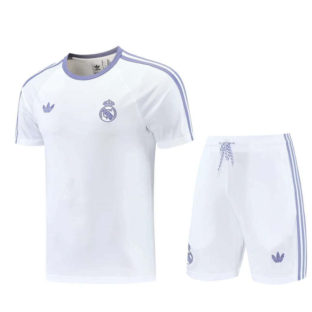 Camiseta y Pantalón Corto de entrenamiento Real Madrid 2026/27