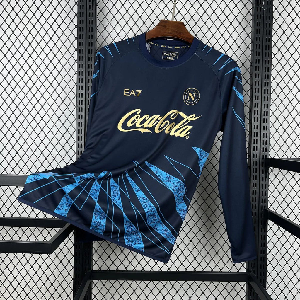 Camiseta SSC Napoli pre-partita 26/27 - Manga Larga