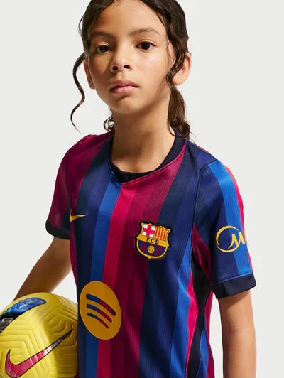 Camiseta y Pantalones para niños FC Barcelona Home 2026/27