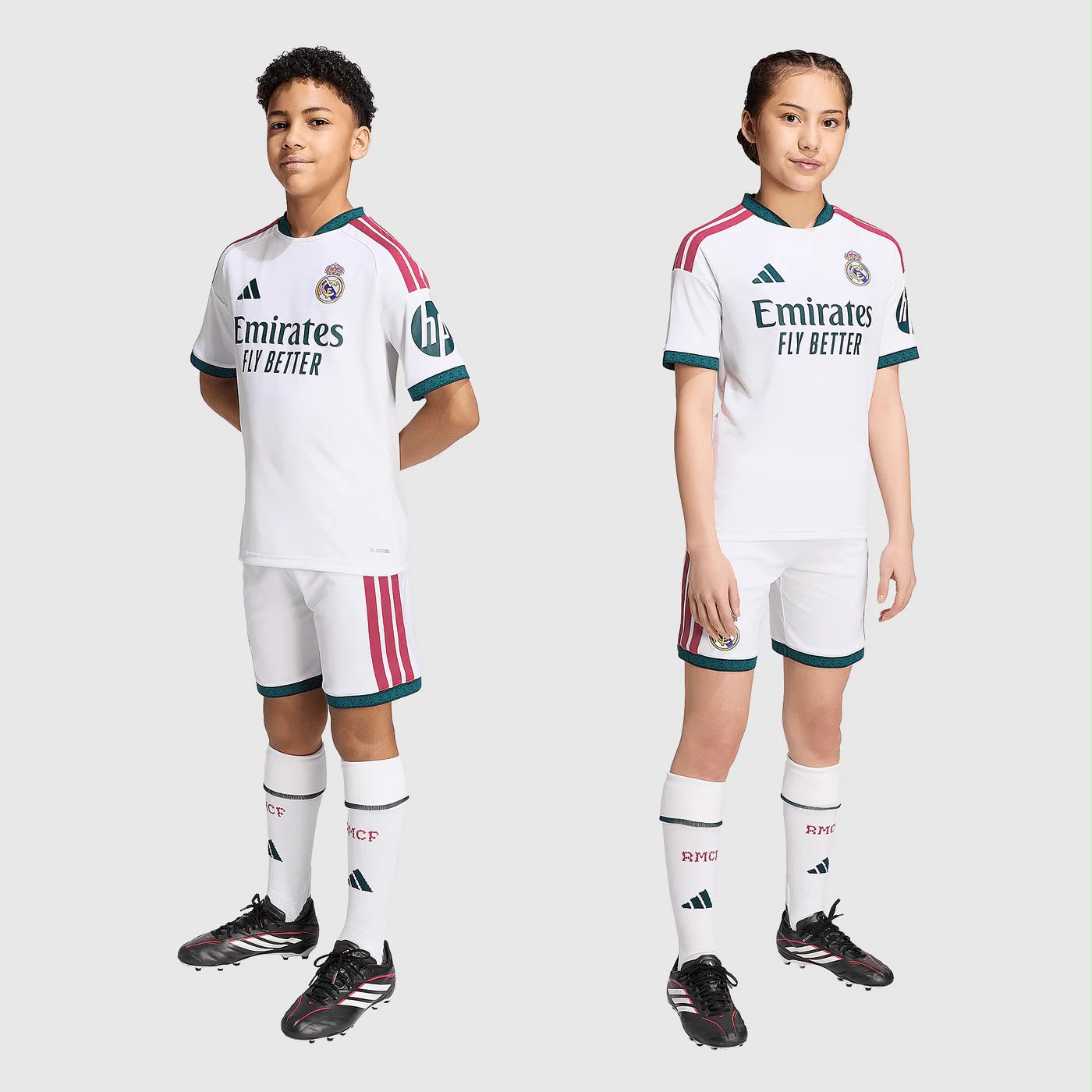 Camiseta y Pantalones para niños Real Madrid Home 2026/27 - Con Medias