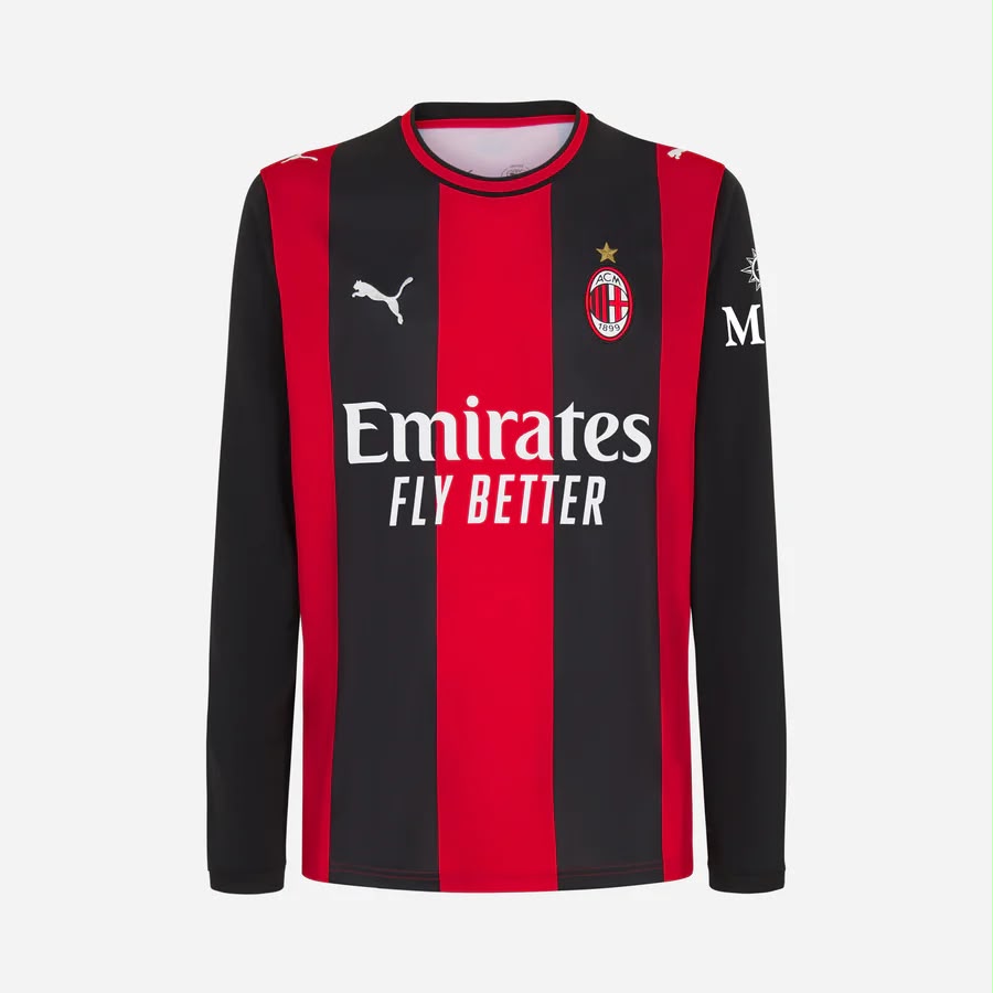 Camiseta AC Milan Home 26/27 - Manga Larga