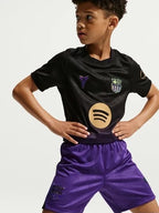 Camiseta y Pantalón para niños FC Barcelona Away 26/27