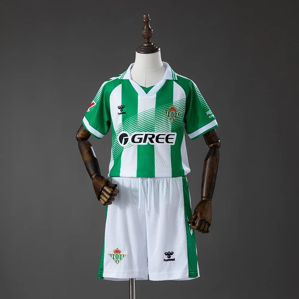 Camiseta y Pantalones para niños Real Betis Home 26/27
