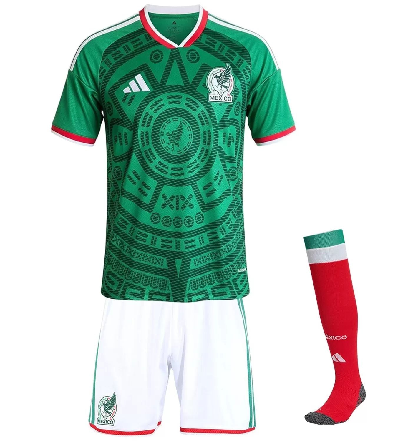 Camiseta y Pantalones para niños México Home 2026/27 - Con Medias