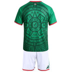 Camiseta y Pantalones para niños México Home 2026/27
