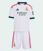 Camiseta y Pantalones para niños Real Madrid Home 2026/27
