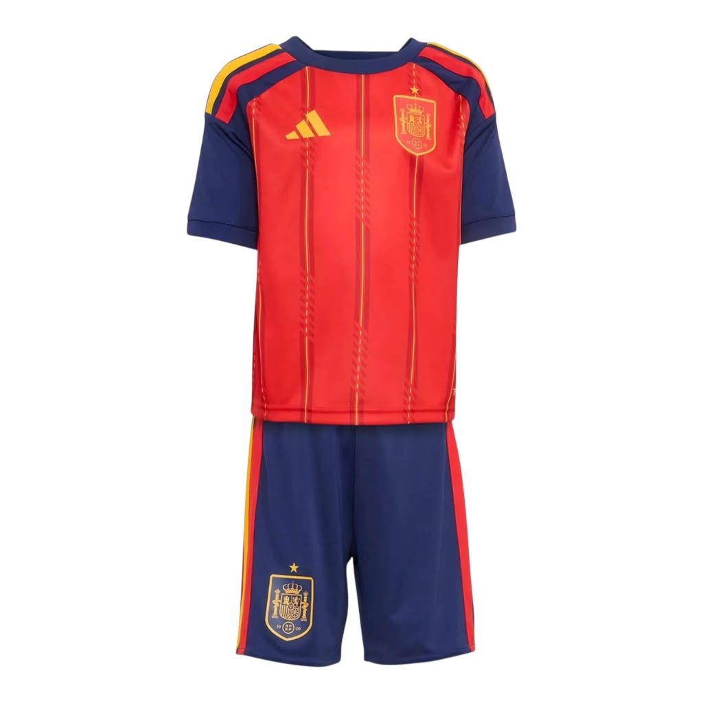Camiseta y Pantalones para niños España Home  2026/27
