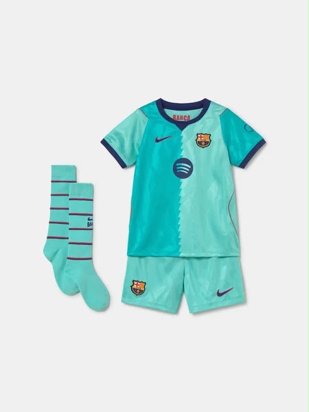 Camiseta y Pantalón para niños  FC Barcelona Third 26/27 - Con Medias