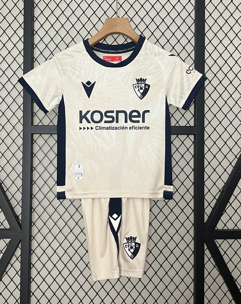 Camiseta y Pantalones para niños CA Osasuna Away 24/25