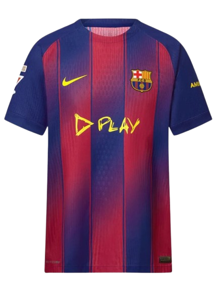 Camiseta FC Barcelona x Ed Sheeran Home 25/26 - Edición Especial Jugador - Con Patch LaLiga
