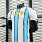 Camiseta Argentina Home Jugador 26/27 - Con Parche de Campeón del Mundo