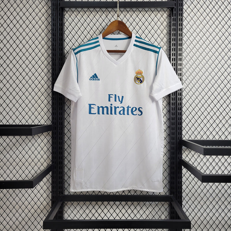 Camiseta Retro Real Madrid Away 2017 - Con Parches