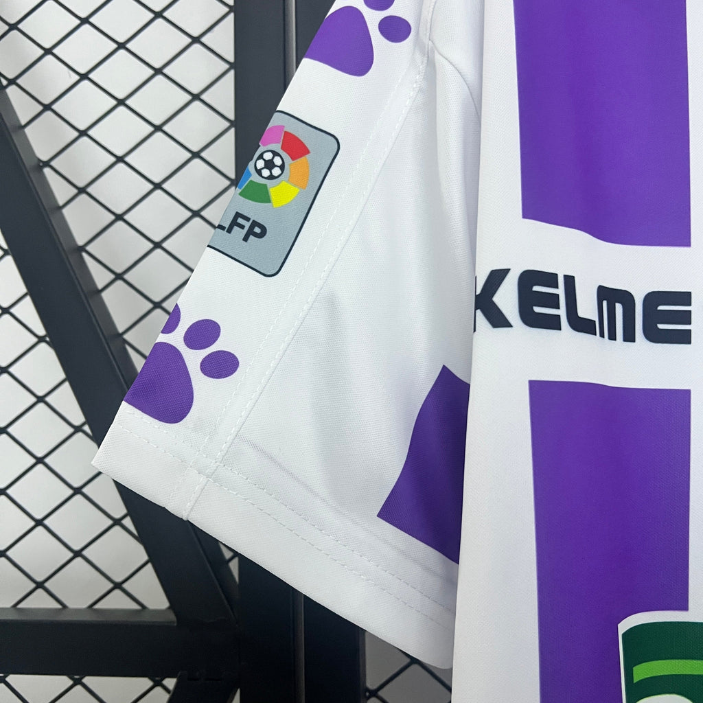 Camiseta Retro Real Valladolid 95/96 - Con Parche LFP