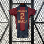 Camiseta y Pantalones para niños FC Barcelona x Travis Scott 25/26