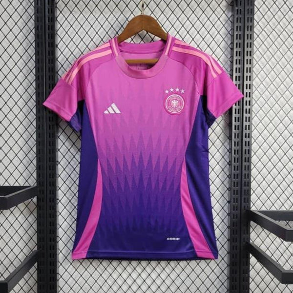 Camisa Alemanha Feminina 24/25 s/n° Torcedor Adidas Masculino - Roxo e Rosa - DA Sports Oficial
