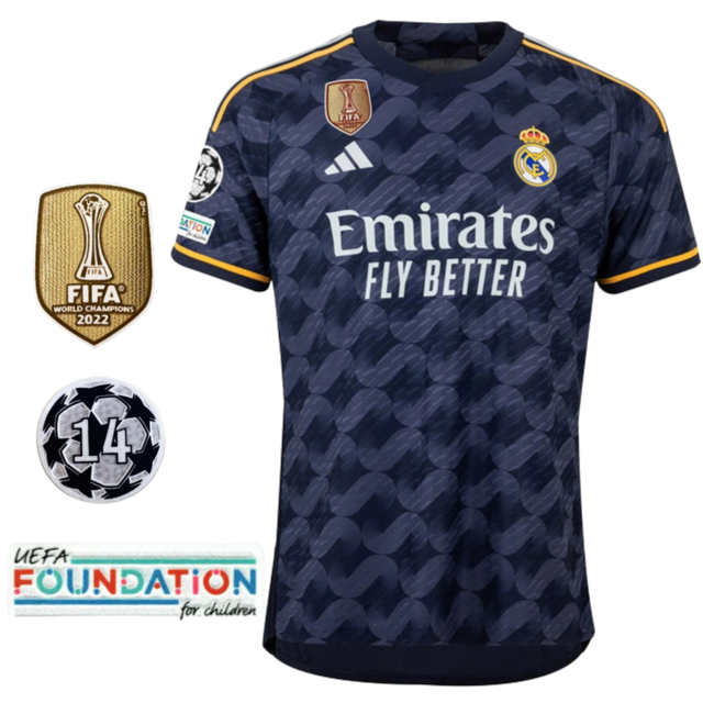 Camiseta Real Madrid Third 23/24 - Con Patch UCL