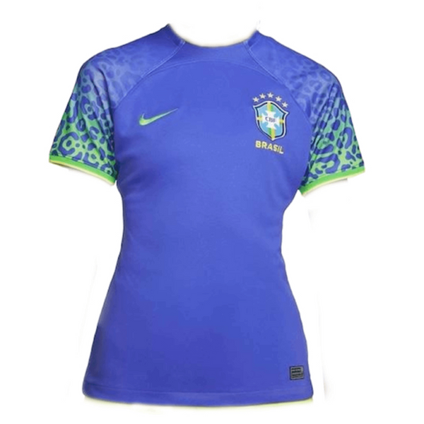 Camisa Feminina Seleção Brasil II 22/23 Nike - Azul - DA Sports Oficial