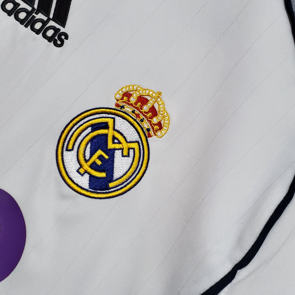 Camiseta Retro Real Madrid 2006/07 - Manga Larga